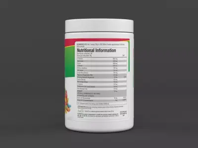 Protein Powder 3D model 9