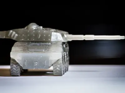 Rooikat Armoured Car 3D print model