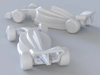 Formula Figurine - printable model 3D print model
