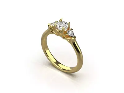  ring code 253 3D print model