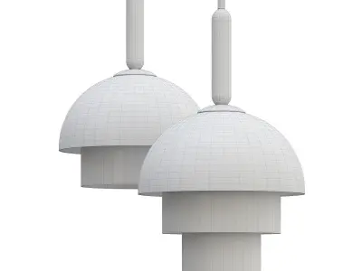 Hanging Lamp Pyramid 3D model