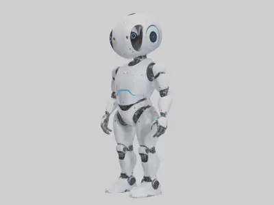 AIPowered Assistant 1 Low-poly 3D model