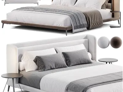 Austin Bed by BoConcept 3D model
