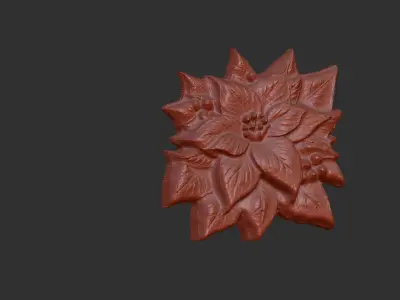 flower cnc model 3D print model