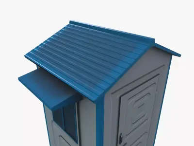Booth 3D model