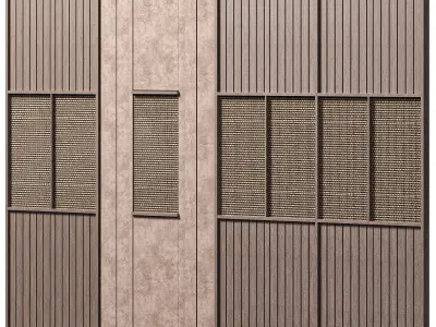 Panel taylor steel door kit 3D model