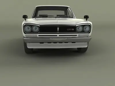 Nissan Skyline GT-R C10 3D model