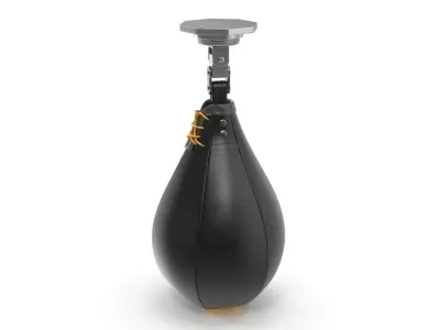 Speed Bag Low-poly 3D model