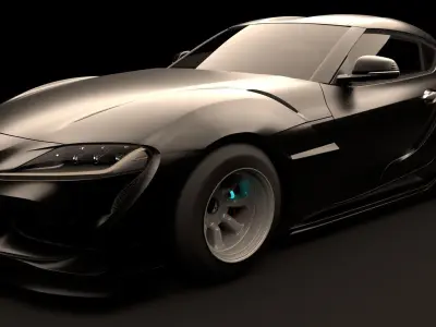 2019 mk5 supra-double piece 3D model