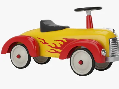 Riding toy car 3D model
