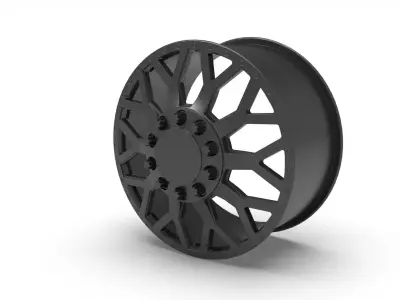 American Force Dually EVO wheel 3D print model