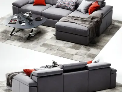 VAVICCI Diamante Corner Sofa 3D model