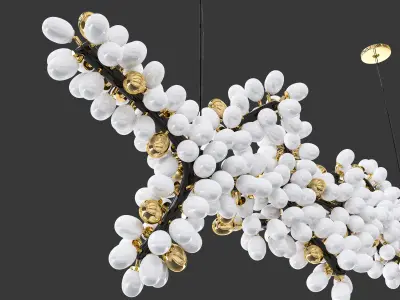 Valiant Chandelier Horizontal 3D model