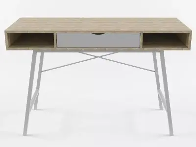 Table writing computer JYSK ABBETVED 3D model