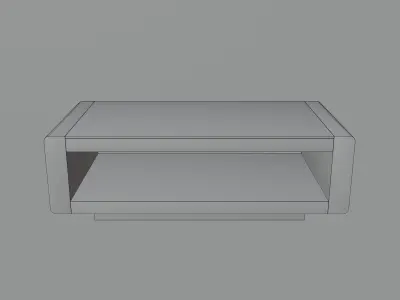 Free Coffee table Free low-poly 3D model