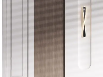 Decorative Wall panel  34 3D model