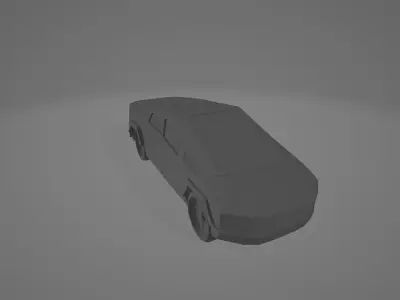tesla cybertruck 3D model