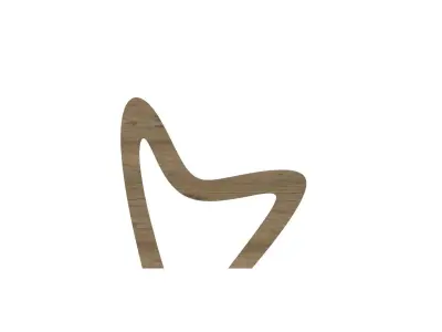 Parametric bench 2s1 3D model