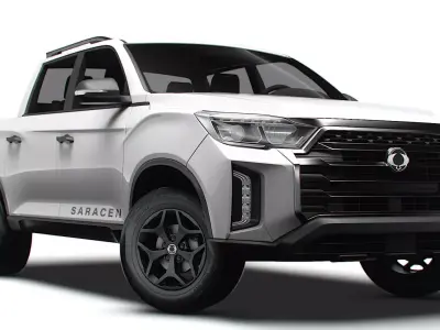 KGM Musso Saracen 2025 3D model