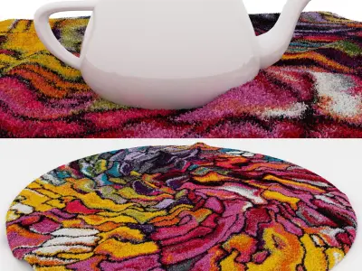 Rugs No 259 Low-poly 3D model