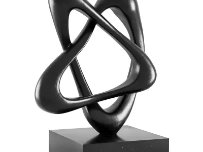 Abstract Sculptures 3D model purchase