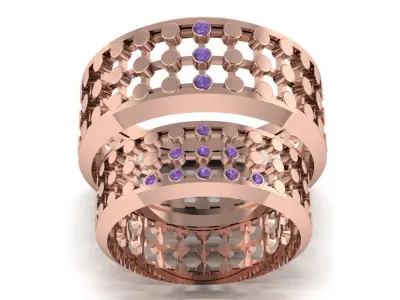 ring set 29 collection1 3D print model