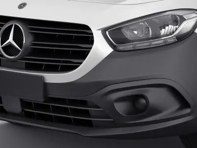 Mercedes Citan Van 2021 3D model