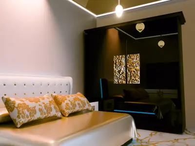 Luxury Modern Bedroom - 3D Interior Model 3D model