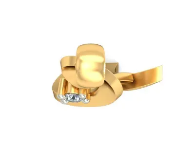 Solitaire Pendant 3dm stl FBX OBJ Render Detail 3D print model purchase