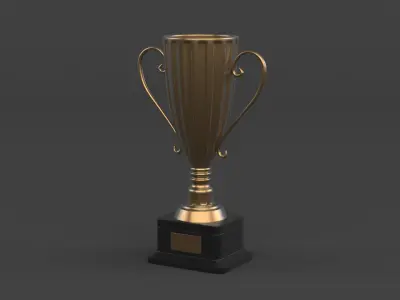 Cup Trophy 3D model get