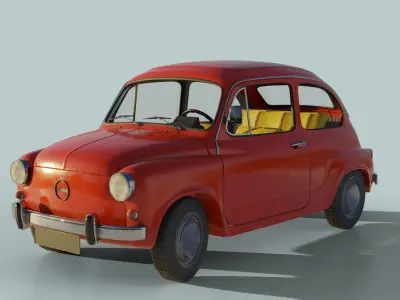 Zastava 750 Fico 3D model
