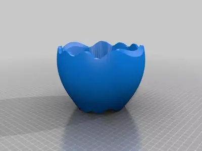  Waved Tube Free 3D print model