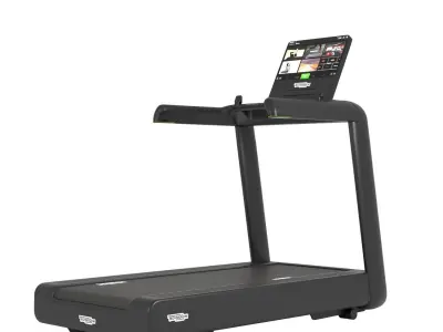 Treadmill Technogym Excite Live Run 3D model