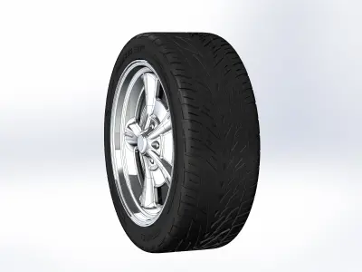 Custom wheels US Mags Ardunn for your scale model 3D print model