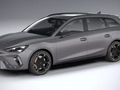 Cupra Leon Sportstourer 2025 3D model
