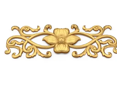Classic decor ornament 133 3D model