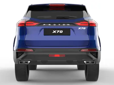 proton X70 2023 3D model