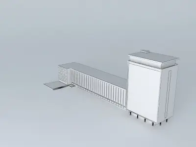 House project in Kaunas Free 3D model