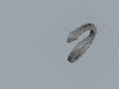 Snake Ring 60112 3D print model