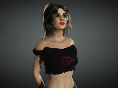 Character Viki 3D model