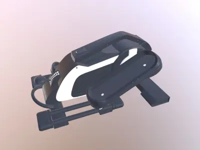 Pedal Machine for Cardio 3D model