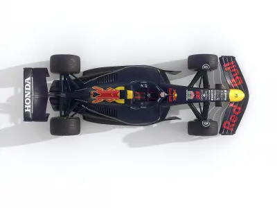 Formula 1 Red Bull RB18 2022  3D model