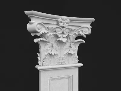 Column Decorative 3 3D model