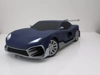 Sport car body  3D print model