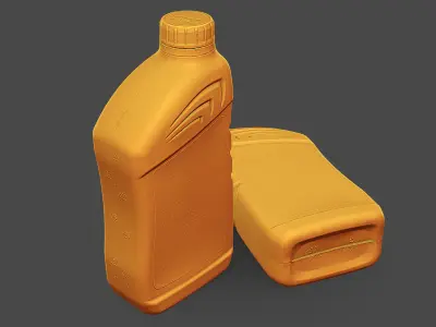 Transmission Fluid Bottle 3D model