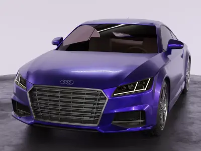 Audi TT 3D model 3D model
