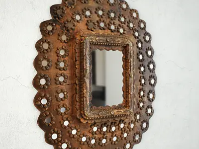 Peacock Mirror 2 3D model