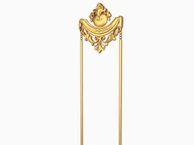 Classic decor ornament 103 3D model