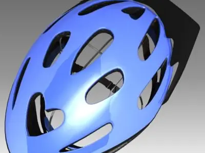 Bicycle Helmet 3D model