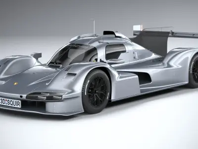 Porsche 963 RSP 2026 3D model